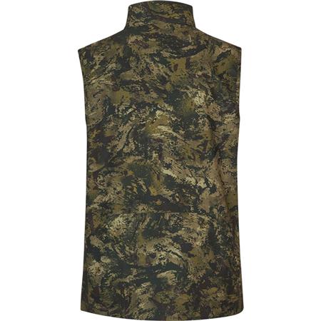 SLEEVELESS VEST FOR MEN SEELAND CHASER AERO CAMO - INVIS MPC GREEN