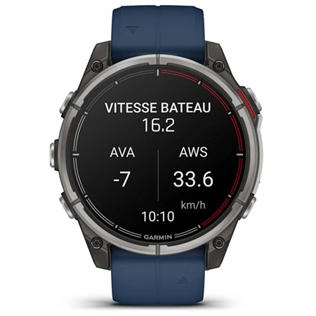 SMARTWATCH MED GPS GARMIN QUATIX 8 MED AMOLED-SKÆRM