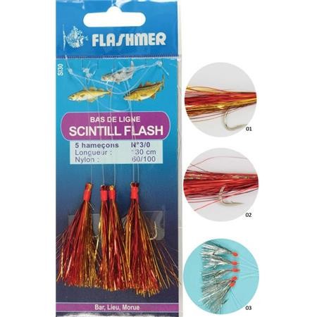 Smycz Z Piór (Morska) Flashmer Scintill' Flash