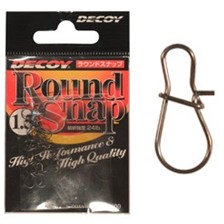 Decoy Round Snap Wirbel - Angelzubehör Für Forelle & Barsch, Optimiert Köderanimation
