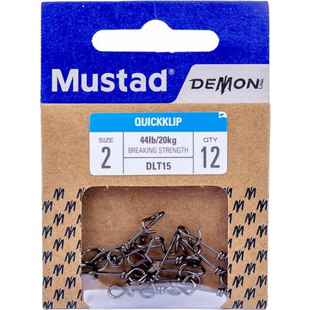 SNAP MUSTAD QUICK KLIP + SVIRVEL