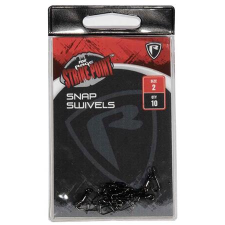 SNAP SWIVEL FOX RAGE STRIKE POINT SNAP SWIVELS