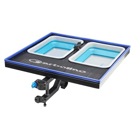 SOBREMESA COM DUPLA PORTA, INSERÇÃO & SUPORTE PARA GUARDA-SOL/CHAPÉU-DE-CHUVA GARBOLINO HYBRIDE XL DOUBLE TRAPPE, INSERT & PORTE OMBRELLE/PARAPLUIE