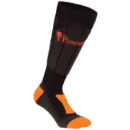 Socken Pinewood Technical Long Wool - Green/Green