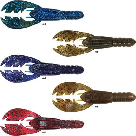 Soft Lure Bass Assassin Pure Craw 4” - 10Cm - Pack Of 10