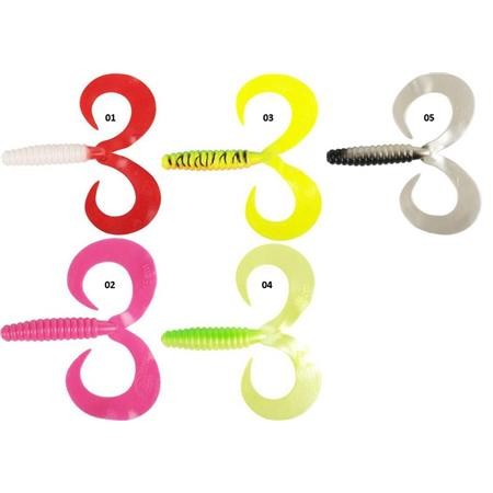 SOFT LURE CAT SPIRIT DOUBLE WAVE - 15CM - PACK OF 10