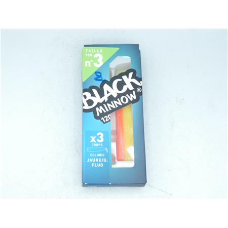 Soft Lure Fiiish Black Minnow 120 - - Pack Of 3