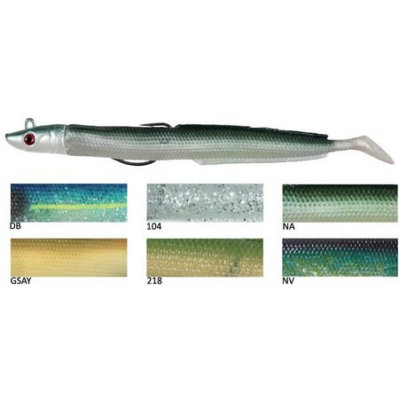 Soft Lure Flashmer Blue Equille