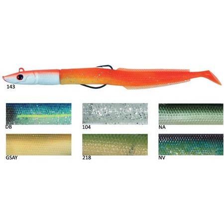 Soft Lure Flashmer Blue Equille