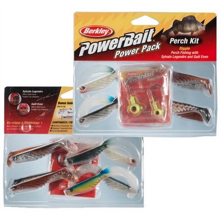Soft Lure Kit Berkley Perch Ripple Pro Pack