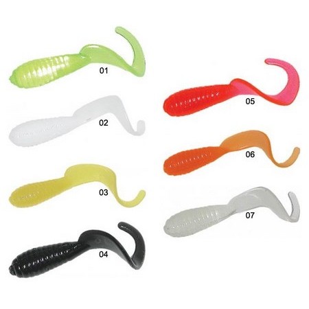 Mister Twister 4 & 6 Twister Grub – Natural Sports - The Fishing