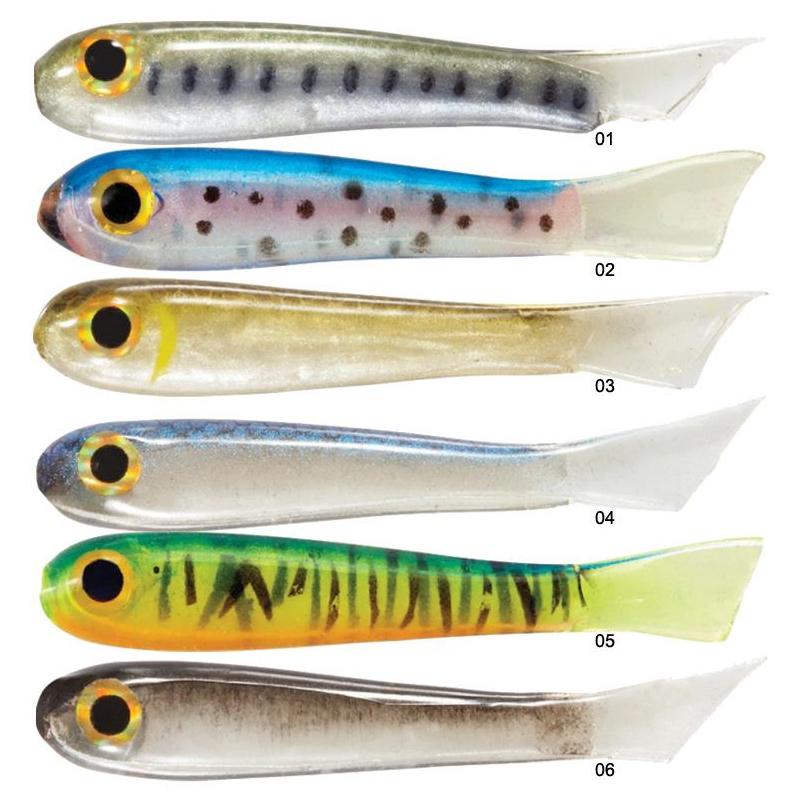 Soft Lure Mister Twister Mister Mino Pack Of 4