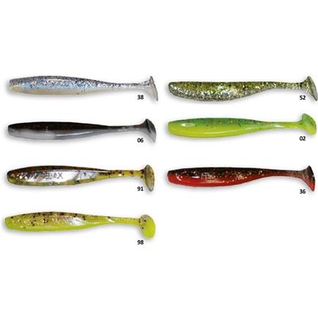 Soft Lure Relax Bass - 8.5Cm - Pack Of 5