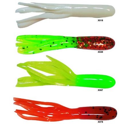 Soft Lure Relax Tube 1'' - Pack Of 50