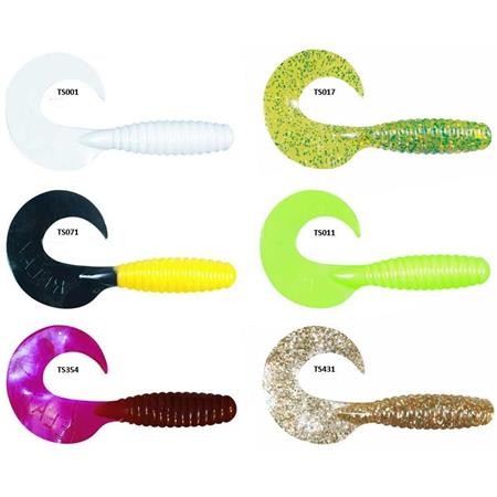 Soft Lure Relax Twister Vr 6'' Standard - Pack Of 25