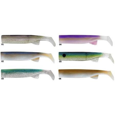 Soft Lure Sakura Tex Shad Body - 12Cm - Pack Of 3