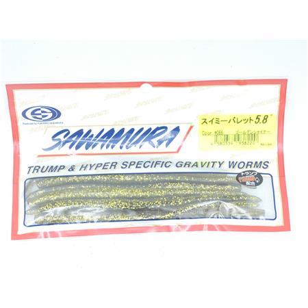 Soft Lure Sawamura Swimmy Bullet - - Pack Of 8
