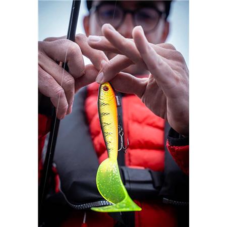 SOFT LURE WITH HOOK - 16CM FOX RAGE PRO GRUB LOADED 6.3