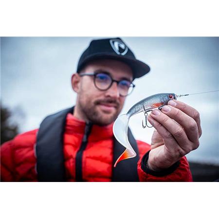 SOFT LURE WITH HOOK - 16CM FOX RAGE PRO GRUB LOADED 6.3