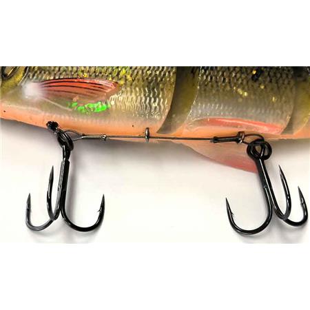 SOFT LURE WITH HOOK - 17CM SAVAGE GEAR 3D LINE THRU WHITEFISH - 17CM