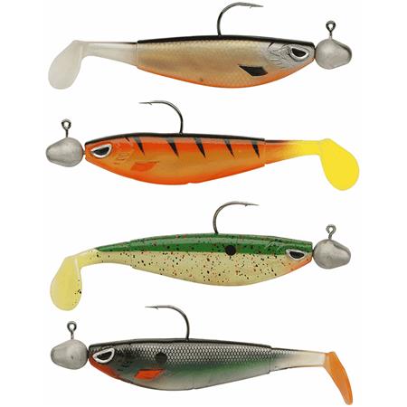 SOFT LURES KIT BERKLEY SICK FLANKER PRE-RIGGED BISMUTH