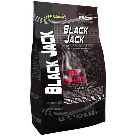 SOFT PELLETS FUN FISHING BLACK JACK - 800G