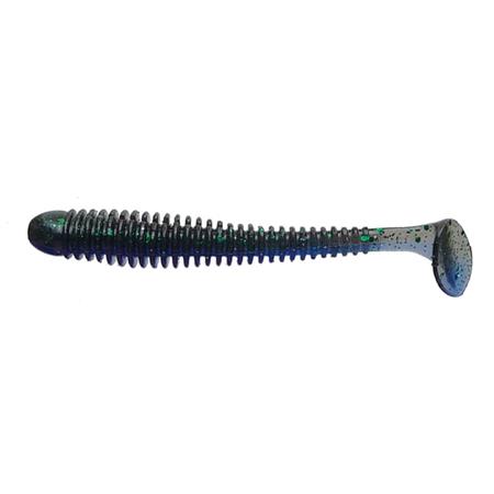 Softbait Crazy Fish Vibro Worm 3.4” Floating - 8.5Cm - Pakke Med 5