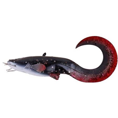Softbait Dam Effzett Look-A-Life Catfish Curl Tail Loose Body - 20Cm