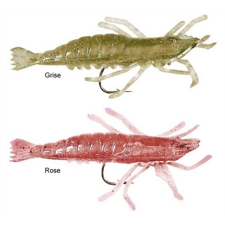 Softbait Flashmer Voorgemonteerde Garnalen