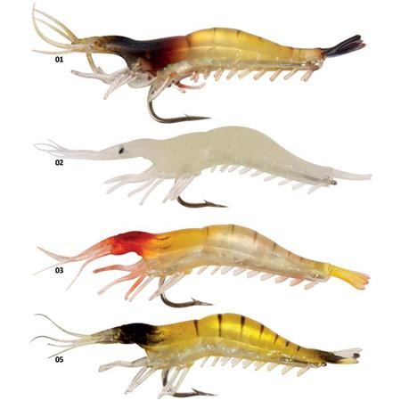 Softbait Hart Big Shrimp - 10Cm - Pakke Med 2