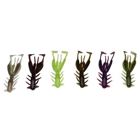 SOFTBAIT ILLEX JIMMY SHRIMP 3.8 - 9.8CM - PAKKE MED 7