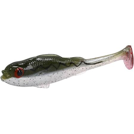 Softbait Mikado Real Fish Perch - 9.5Cm - Pakke Med 4