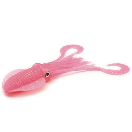 Softbait P-Line Twin Tail Squid 4.5” - 11.5Cm - Pakke Med 3