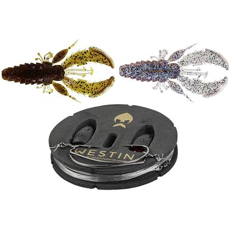 Softbait-Sæt Westin Carolina Perch Rig Kit