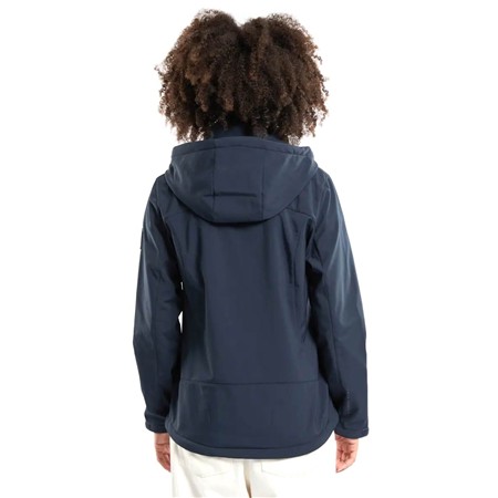 SOFTSHELL DAMES BERMUDES SILLAGES CONTRECOLLEE FLEECE - AZUL MARINO - MARINEBLAUW