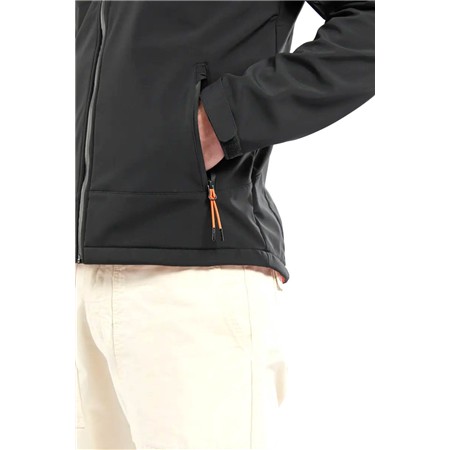 SOFTSHELL HEREN BERMUDES SEATECH - ZWART