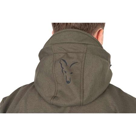 SOFTSHELL HEREN FOX COLLECTION SOFT SHELL JACKET - GROEN