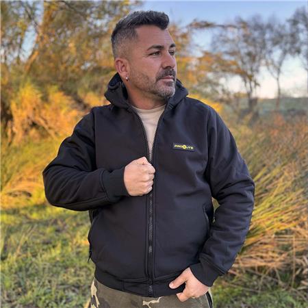 Softshell Herre Pro Elite Baits Pro Jacket - Sort