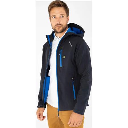 Softshell Hombre - Navy/Cobalto Bermudes Seahood - Navy/Cobalt