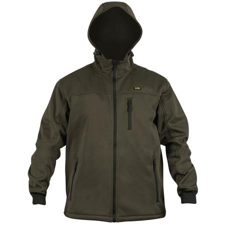 Softshell Hombre - Verde Avid Carp Thermite Soft Shell Hoodie - Vert