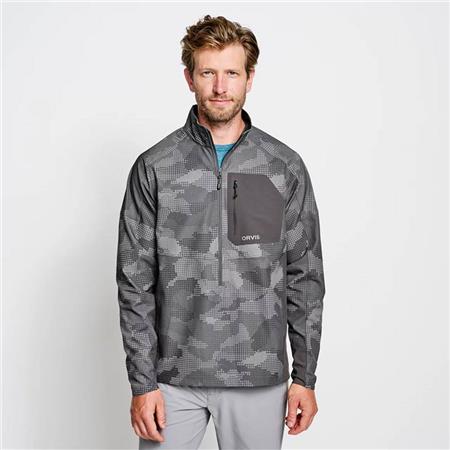 SOFTSHELL HOMEM ORVIS PRO LT PULLOVER - CAMO