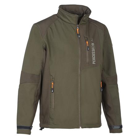 Softshell Homem Percussion Predator Softshell - Vert/Marron