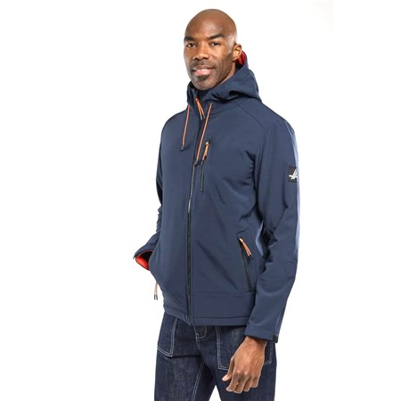 SOFTSHELL HOMME BERMUDES À CAPUCHE SEABOARD - NAVY