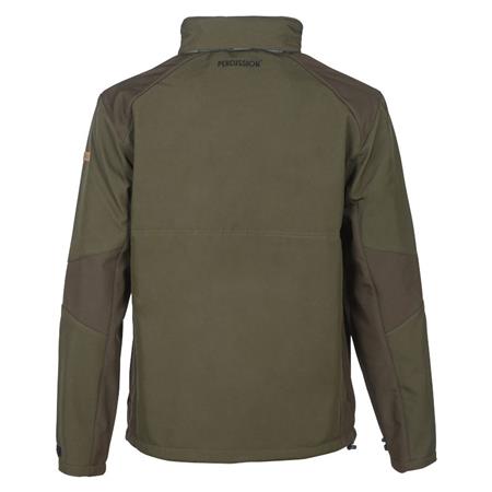 SOFTSHELL HOMME PERCUSSION CHASSE - KAKI