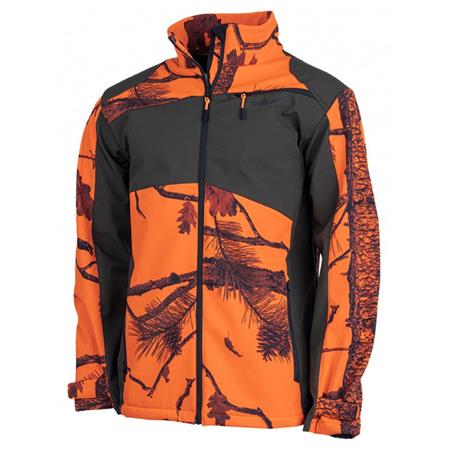 Softshell Homme Treeland T403 - Camo Orange