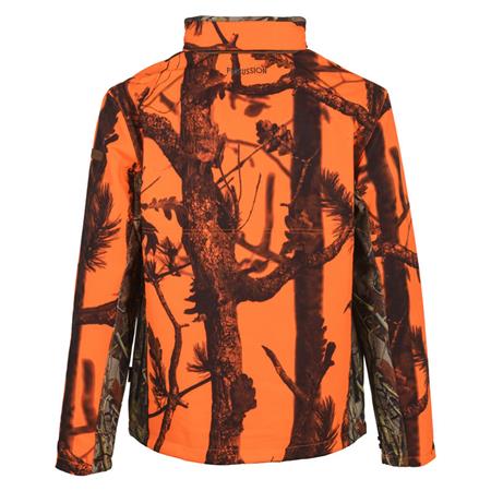 SOFTSHELL MAN PERCUSSION - GHOST CAMO BLAZE BLACK