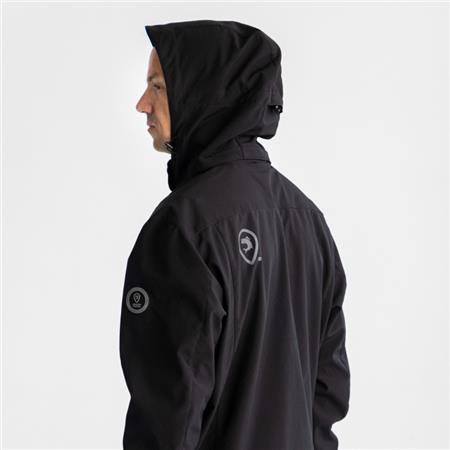 SOFTSHELL MAN - ZWART ADVENTER & FISHING JACKET