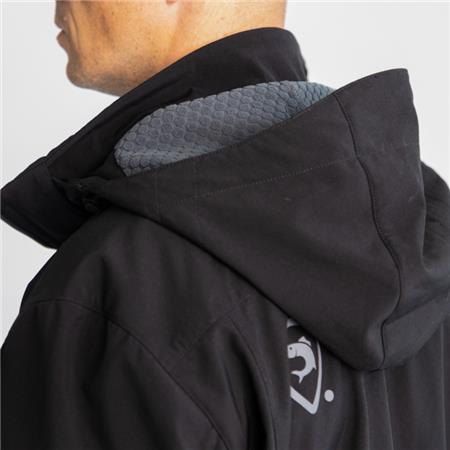 SOFTSHELL MAN - ZWART ADVENTER & FISHING JACKET