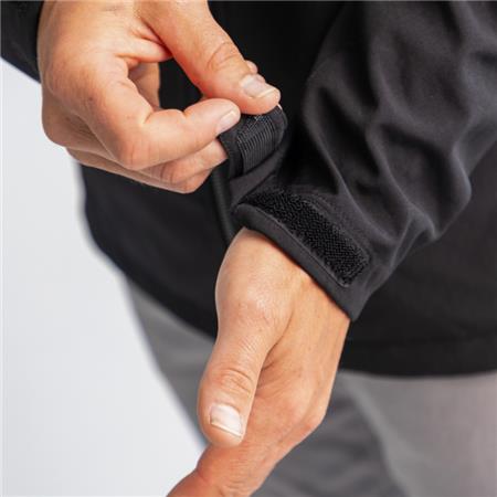 SOFTSHELL MAN - ZWART ADVENTER & FISHING JACKET