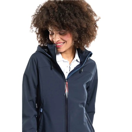 SOFTSHELL MUJER BERMUDES SILLAGES CONTRECOLLEE POLAIRE - AZUL MARINO